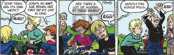 Cleats on Wednesday January 2, 2002 Comic Strip