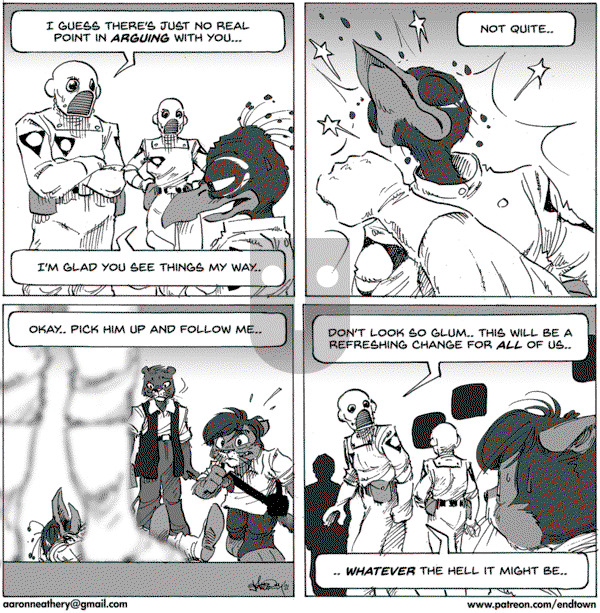 Endtown - Wednesday December 1, 2021 Comic Strip