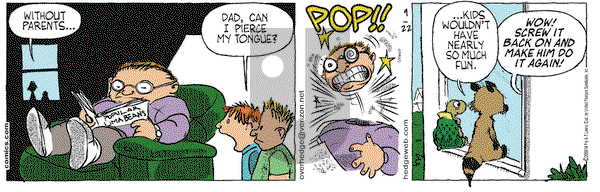 Over the Hedge on Friday September 22, 2006 Comic Strip