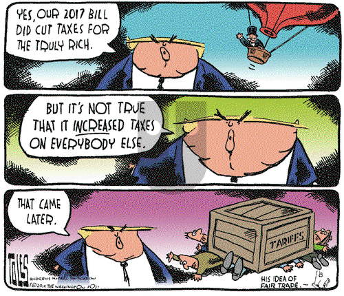 Tom Toles on Wednesday May 15, 2019 Comic Strip
