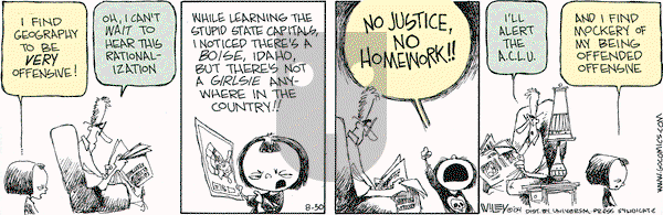 Non Sequitur on Saturday August 30, 2008 Comic Strip