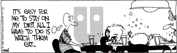 The Buckets on Thursday February 11, 1999 Comic Strip