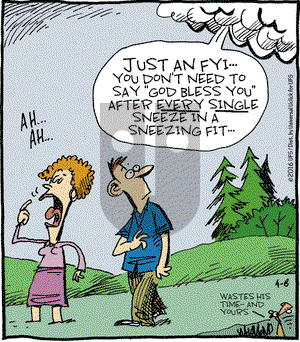 Reality Check on Friday April 8, 2016 Comic Strip