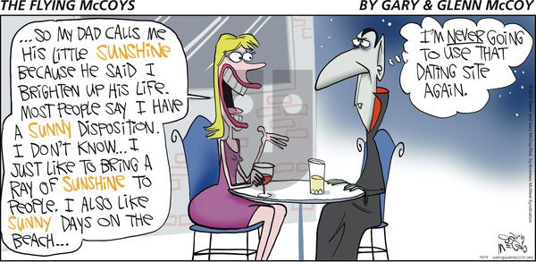 The Flying McCoys on Sunday October 14, 2018 Comic Strip