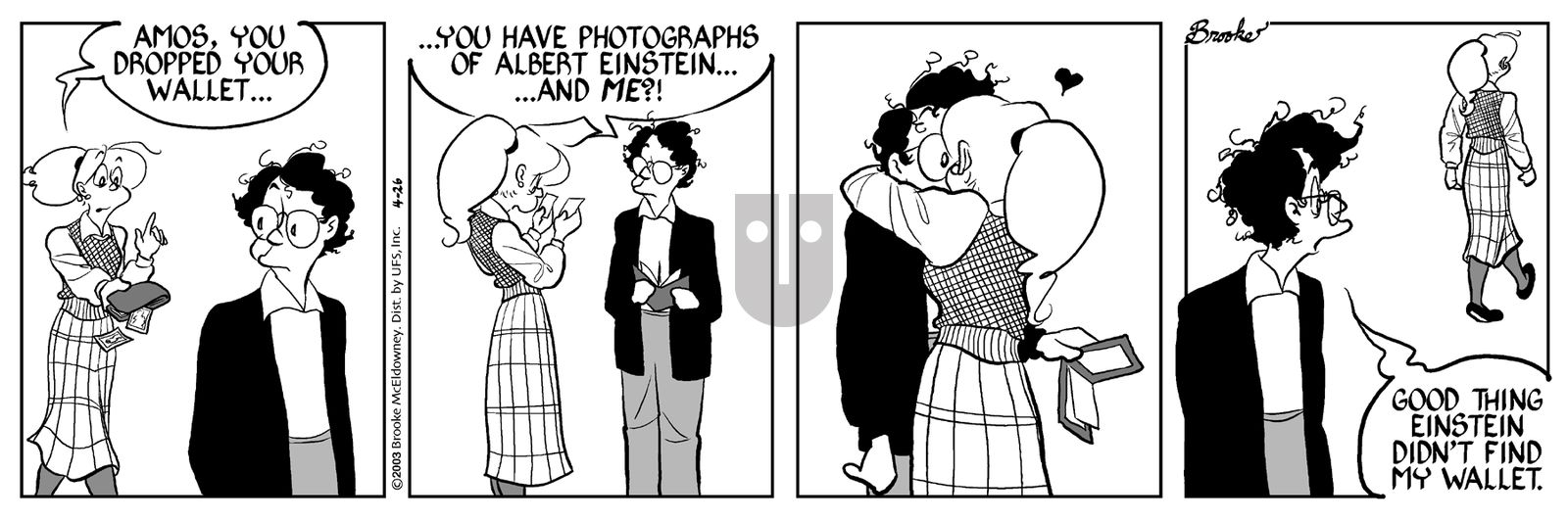 9 Chickweed Lane - Saturday April 26, 2003 Comic Strip