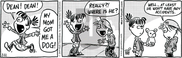 Heart of the City on Friday February 22, 2019 Comic Strip
