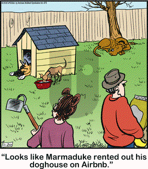 Marmaduke on Tuesday November 20, 2018 Comic Strip