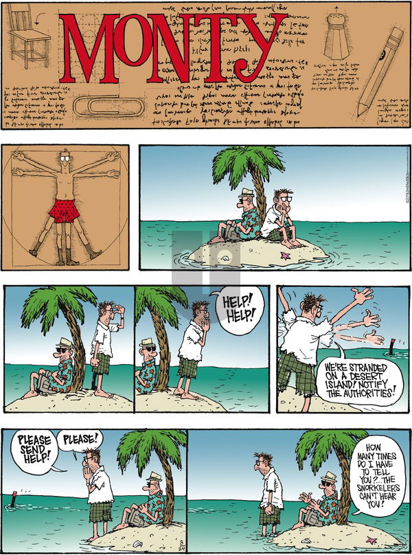 Monty on Sunday March 24, 2019 Comic Strip