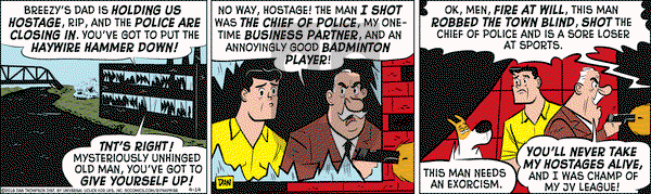 Rip Haywire on Thursday April 14, 2016 Comic Strip