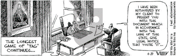 Non Sequitur on Tuesday April 29, 1997 Comic Strip