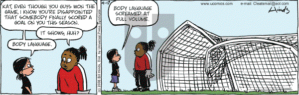 Cleats - Monday April 17, 2006 Comic Strip