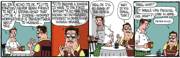 Monty on Wednesday July 13, 2011 Comic Strip
