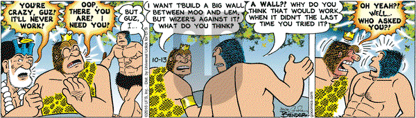 Alley Oop on Thursday October 13, 2016 Comic Strip