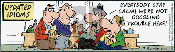 Frank and Ernest on Saturday February 18, 2012 Comic Strip