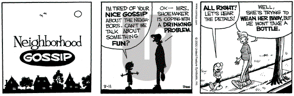 Grand Avenue on Thursday August 11, 2005 Comic Strip