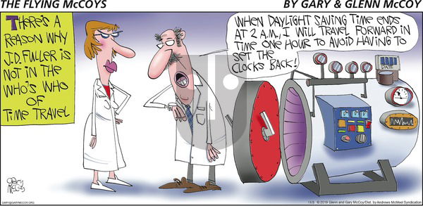 The Flying McCoys on Sunday November 3, 2019 Comic Strip