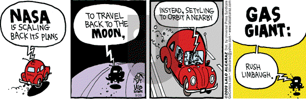 La Cucaracha on Saturday September 26, 2009 Comic Strip