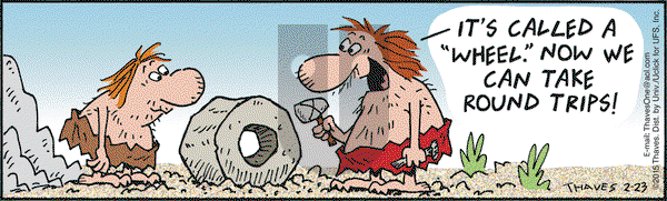 Frank and Ernest on Monday February 23, 2015 Comic Strip