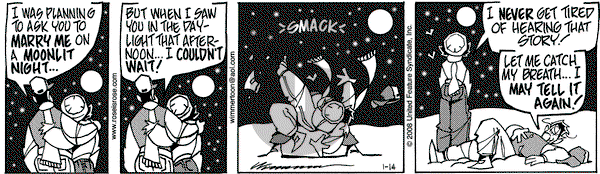 Rose is Rose - Monday January 14, 2008 Comic Strip