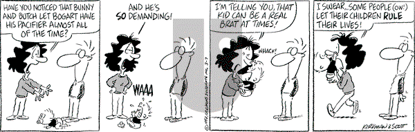Baby Blues on Saturday March 7, 1992 Comic Strip