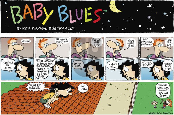 Baby Blues on Sunday June 24, 2001 Comic Strip