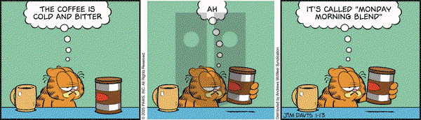 Garfield - Monday January 13, 2025 Comic Strip