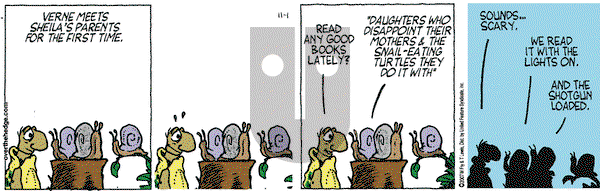 Over the Hedge on Thursday November 1, 2007 Comic Strip