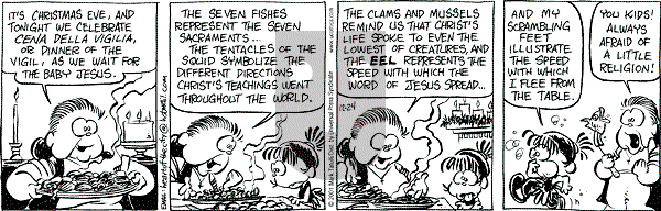 Heart of the City on Monday December 24, 2001 Comic Strip