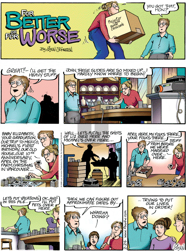 For Better or For Worse - Sunday February 24, 2008 Comic Strip