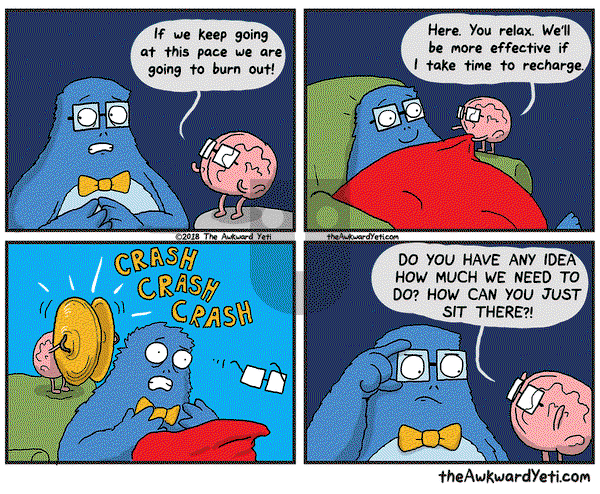 The Awkward Yeti on Wednesday February 28, 2018 Comic Strip
