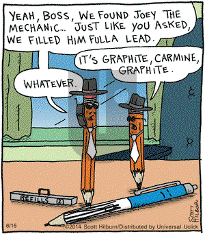 The Argyle Sweater on Monday June 16, 2014 Comic Strip