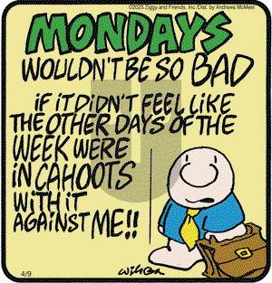 Ziggy on Wednesday April 9, 2025 Comic Strip