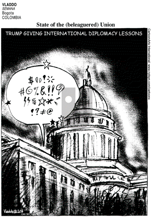 ViewsLatinAmerica on Friday January 19, 2018 Comic Strip