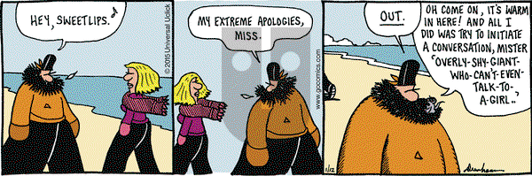 Overboard on Monday January 12, 2015 Comic Strip