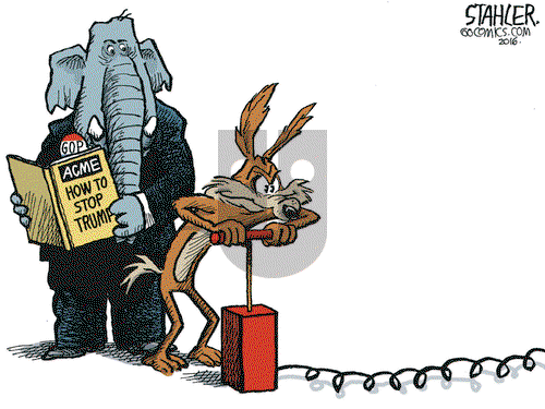 Jeff Stahler on Thursday April 14, 2016 Comic Strip