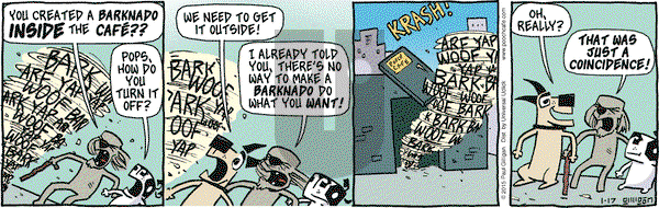 Pooch Cafe on Saturday January 17, 2015 Comic Strip