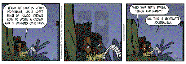 The Boondocks - Monday May 2, 2005 Comic Strip