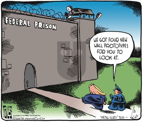 Tom Toles on Sunday March 3, 2019 Comic Strip