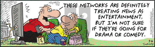 Frank and Ernest on Wednesday March 6, 2019 Comic Strip