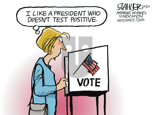 Jeff Stahler on Monday October 5, 2020 Comic Strip