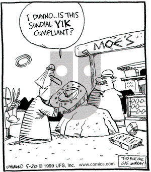 Reality Check on Thursday May 20, 1999 Comic Strip