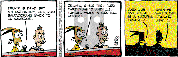 La Cucaracha on Tuesday February 6, 2018 Comic Strip