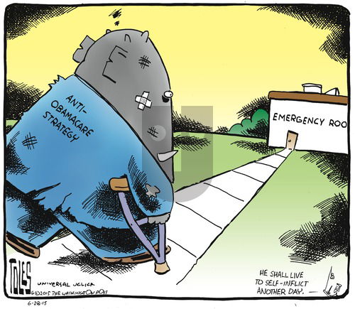 Tom Toles on Sunday June 28, 2015 Comic Strip