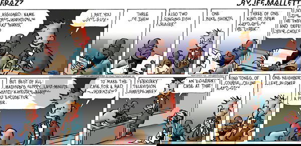 Frazz on Sunday February 18, 2007 Comic Strip