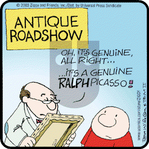 Ziggy - Monday May 12, 2003 Comic Strip