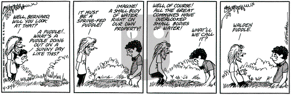 Doonesbury on Monday April 24, 1972 Comic Strip
