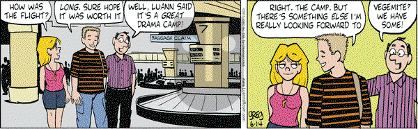 Luann on Friday June 14, 2013 Comic Strip