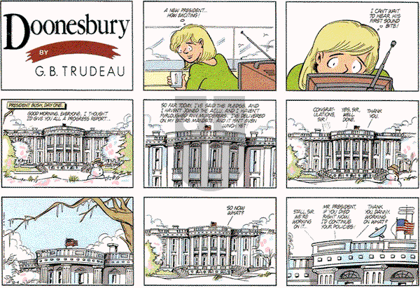 Doonesbury on Sunday December 4, 1988 Comic Strip