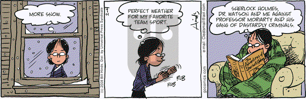 Cleats on Monday February 4, 2008 Comic Strip