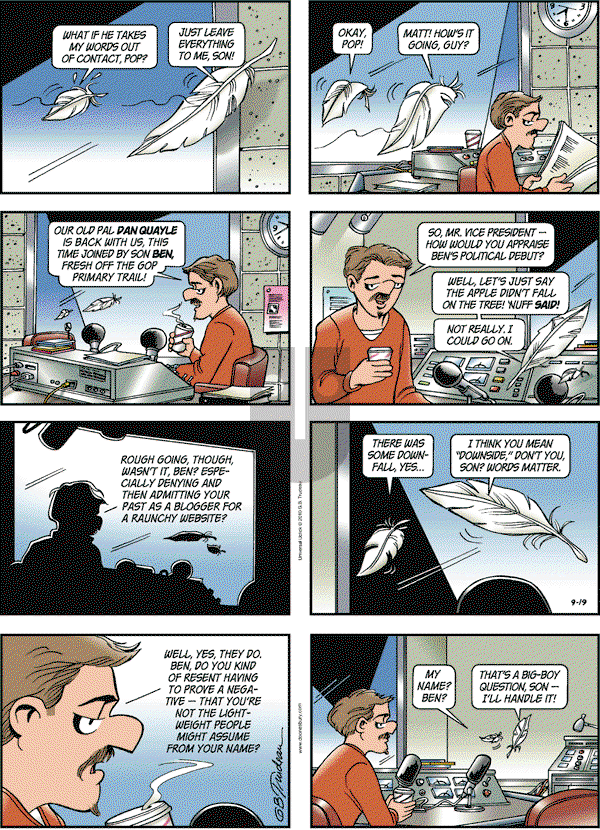Doonesbury - Sunday September 19, 2010 Comic Strip